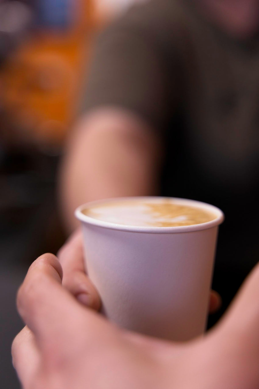 Coffee at the Roasted by Mom cafe