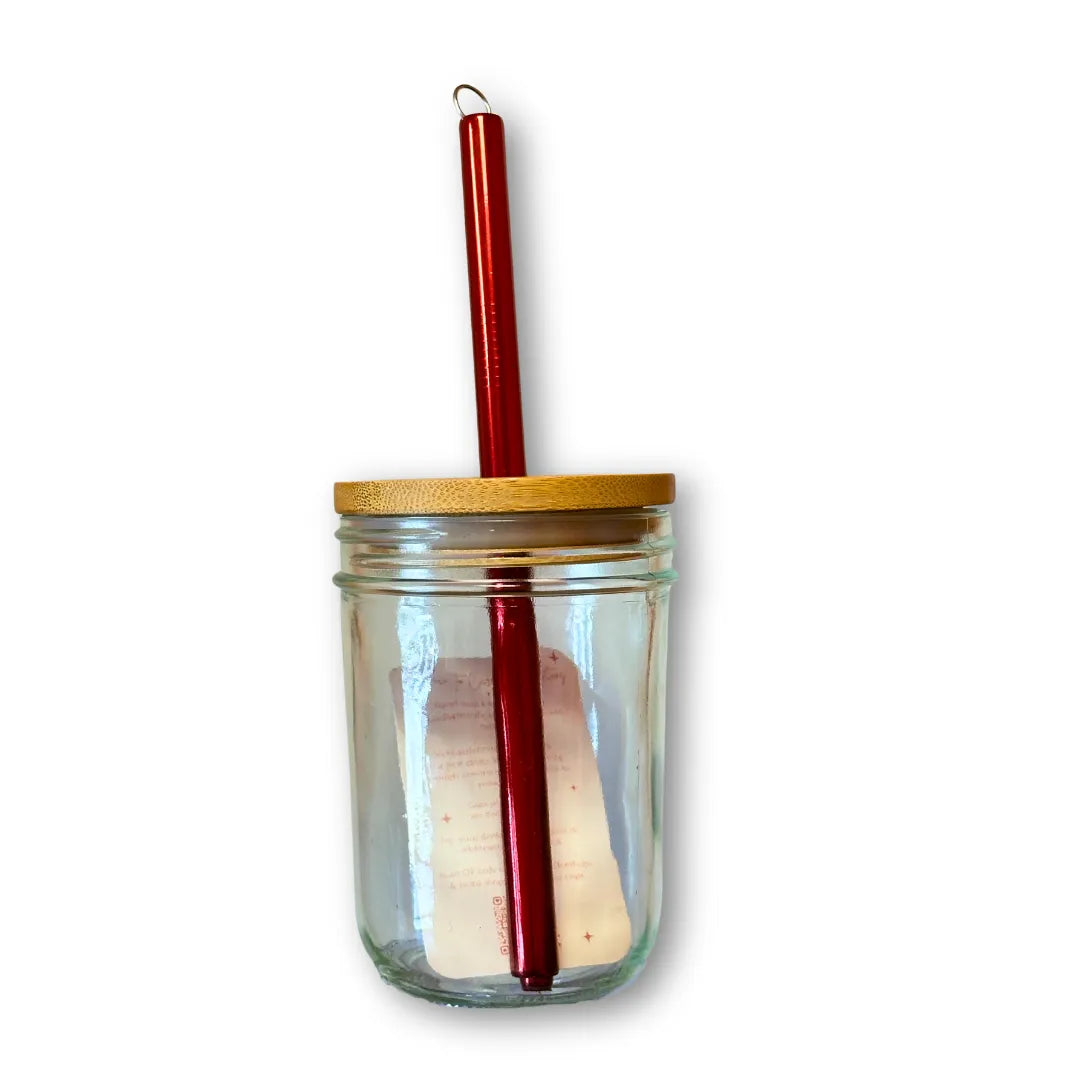 Roasted By Mom Reusable Boba Jar, Roasted by Mom Coffee