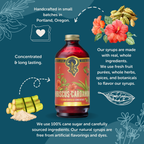 Hibiscus Cardamom Syrup
