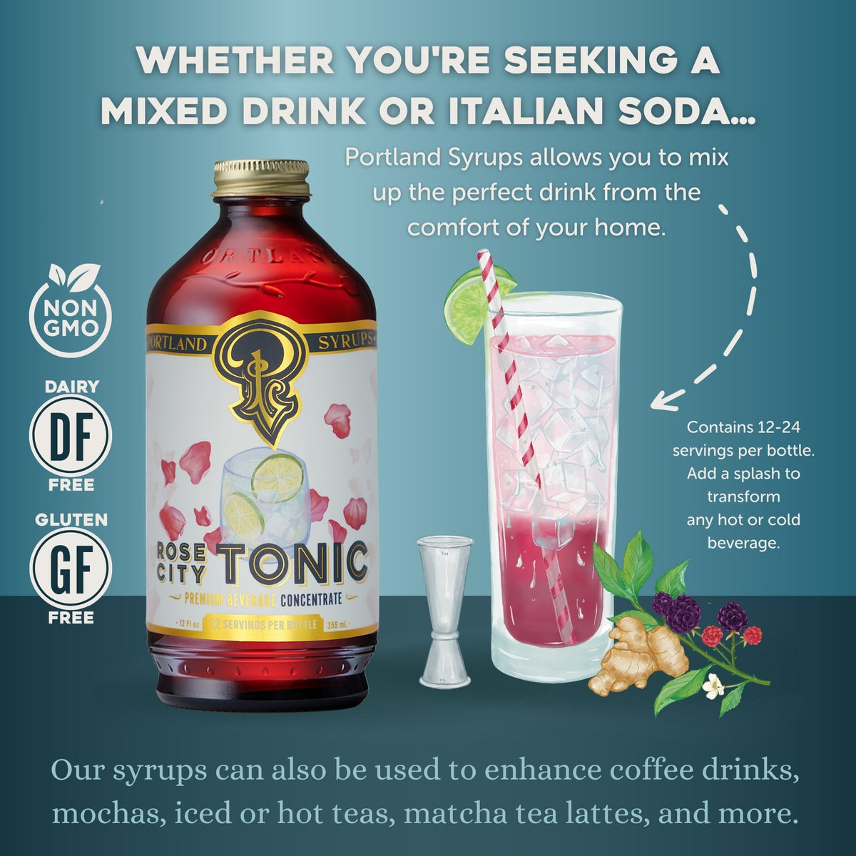 Rose City Tonic Concentrate