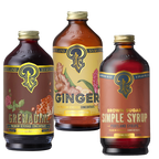 Anders' Bar Cart Essentials: Grenadine, Authentic Ginger, & Brown Sugar Simple Syrup