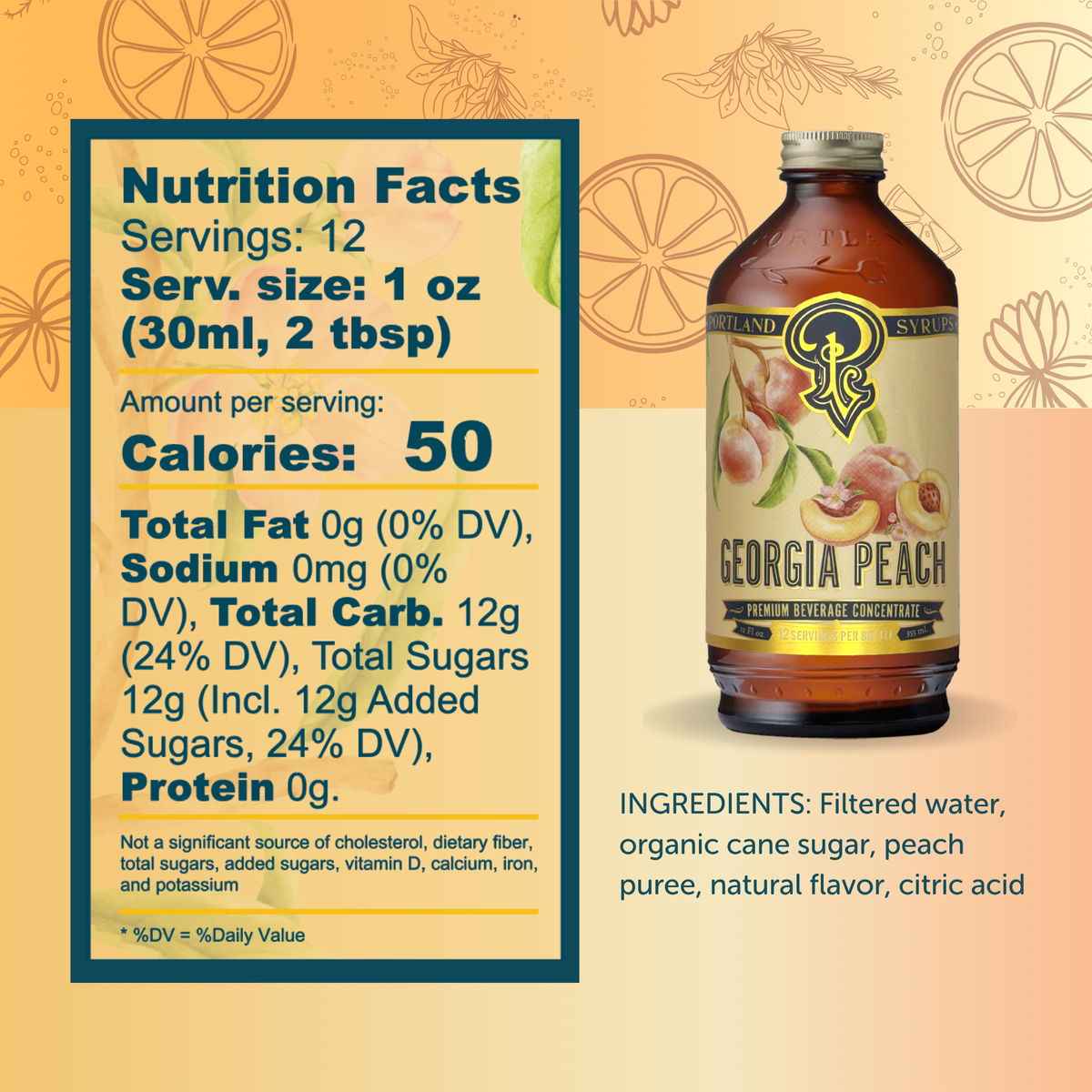 Georgia Peach Syrup