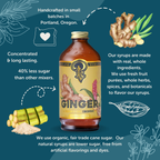 Authentic Ginger Syrup two-pack
