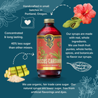 Hibiscus Cardamom Syrup two-pack