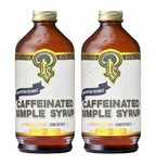 Caffeinated Simple Syrup two-pack