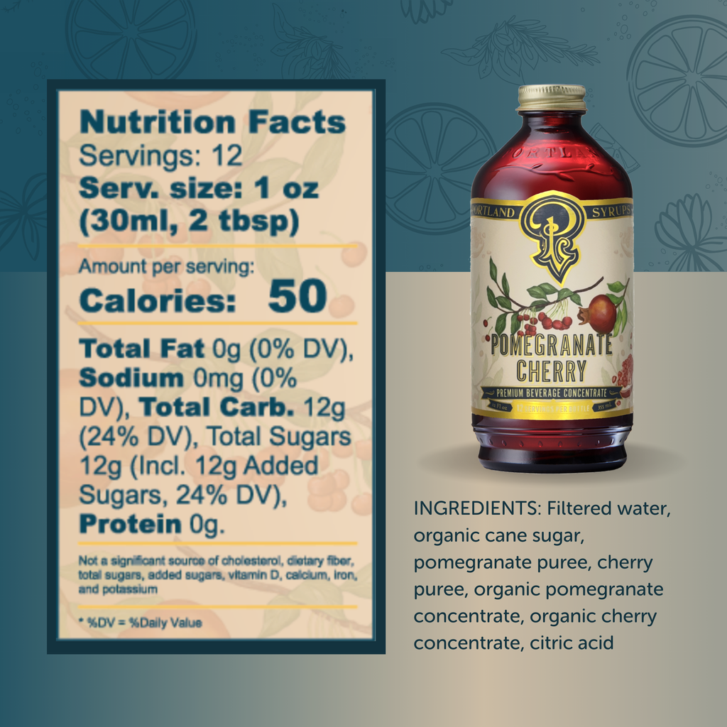 Pomegranate Cherry Syrup