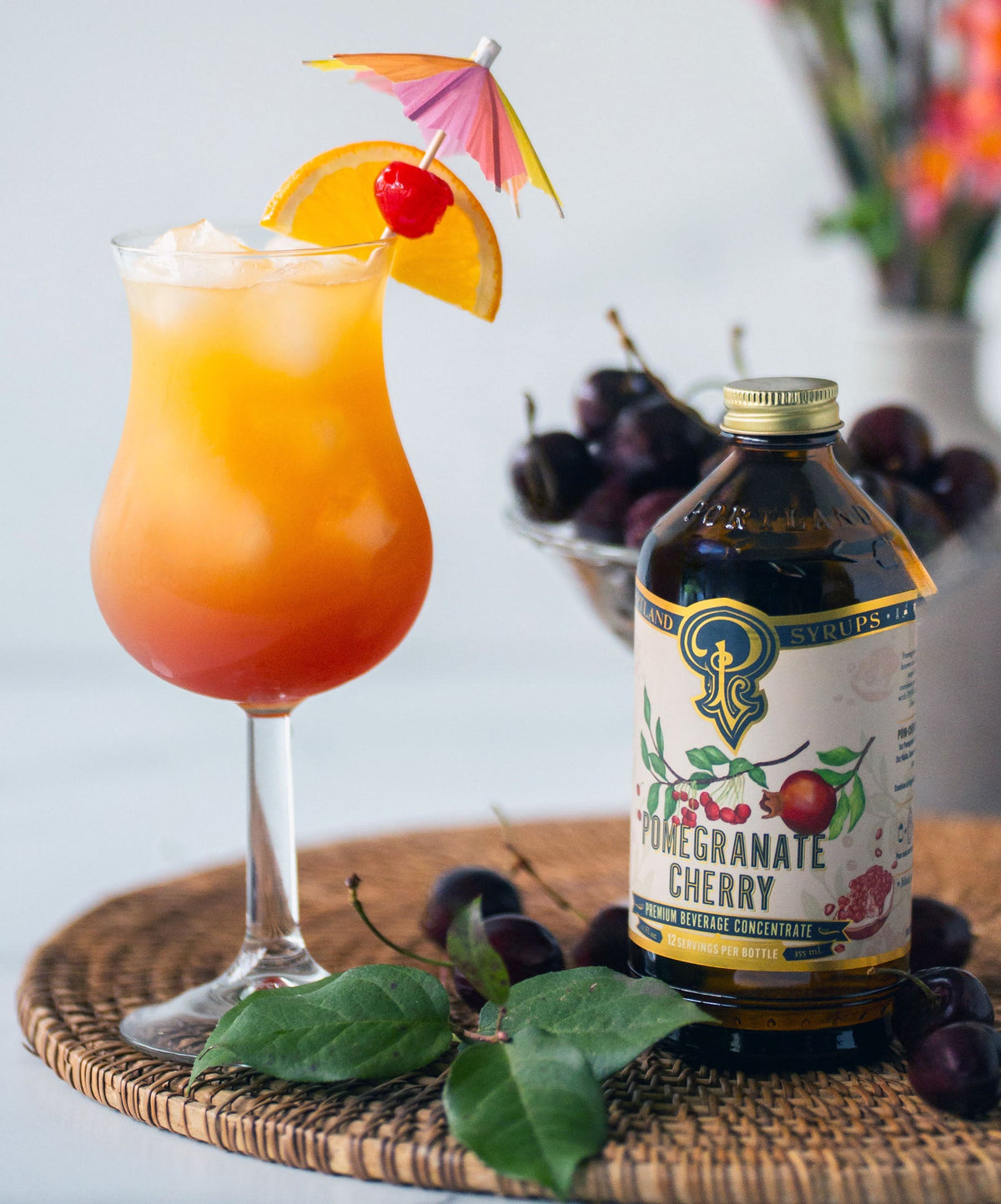 Pomegranate Cherry Syrup