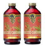 Hibiscus Cardamom Syrup two-pack