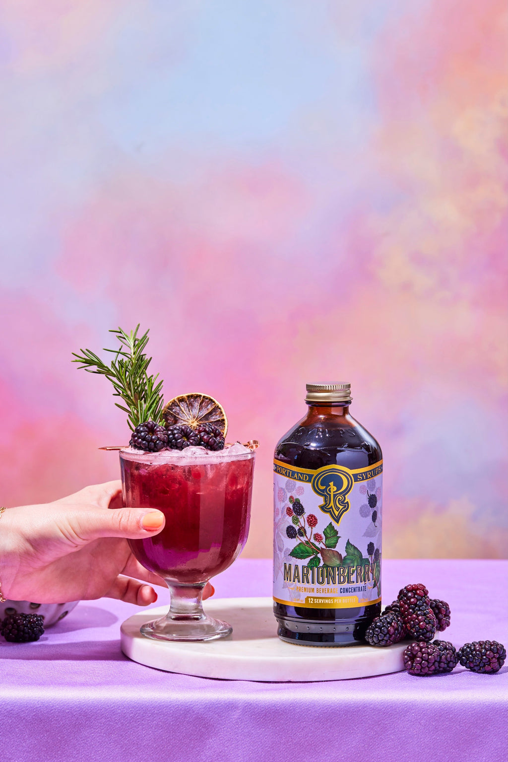 Marionberry Syrup two-pack