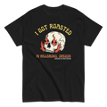 I Got Roasted in Hillsboro, Oregon T-shirt - Black or Charcoal, Roasted by Mom Coffee