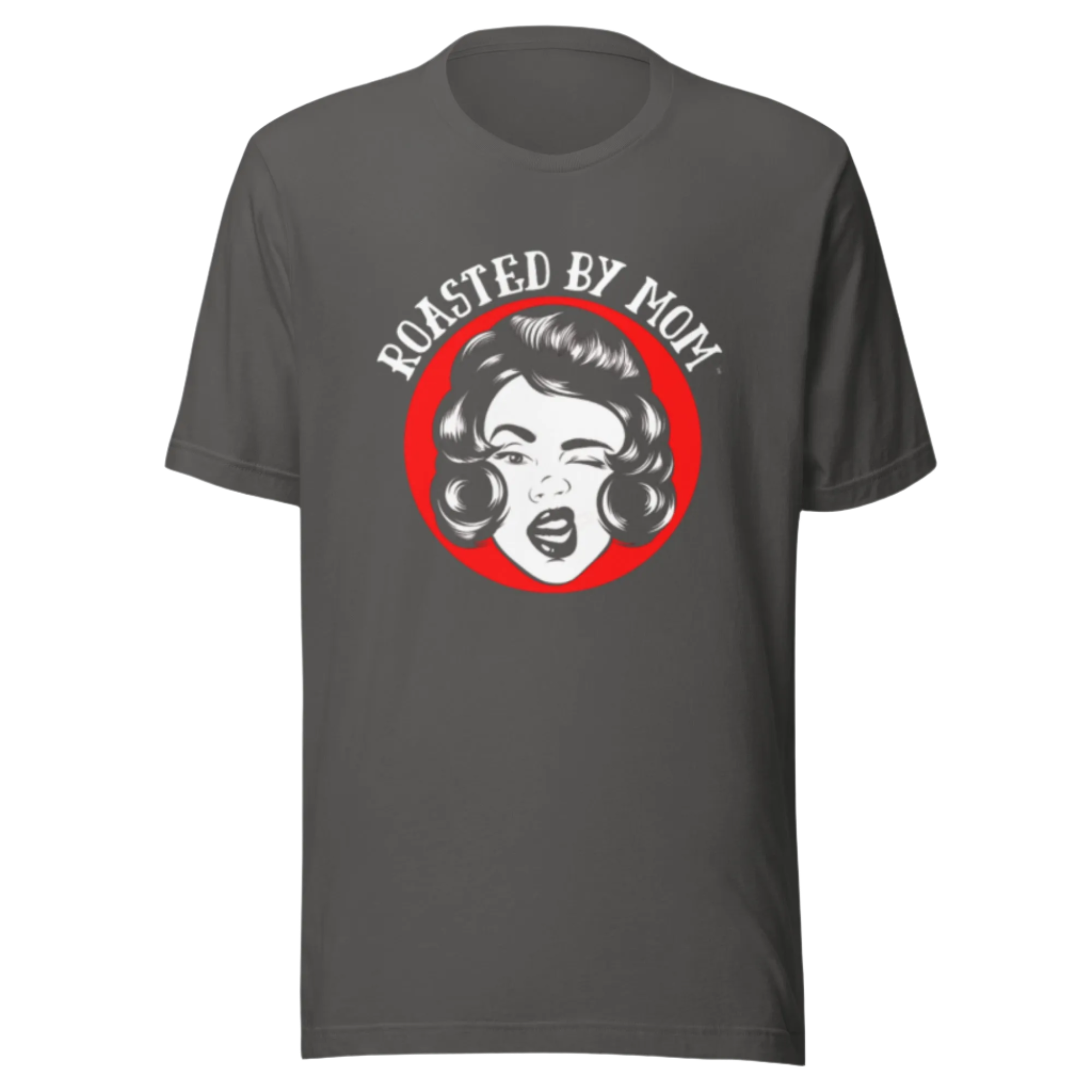 Roasted By Mom Logo Unisex t-shirt