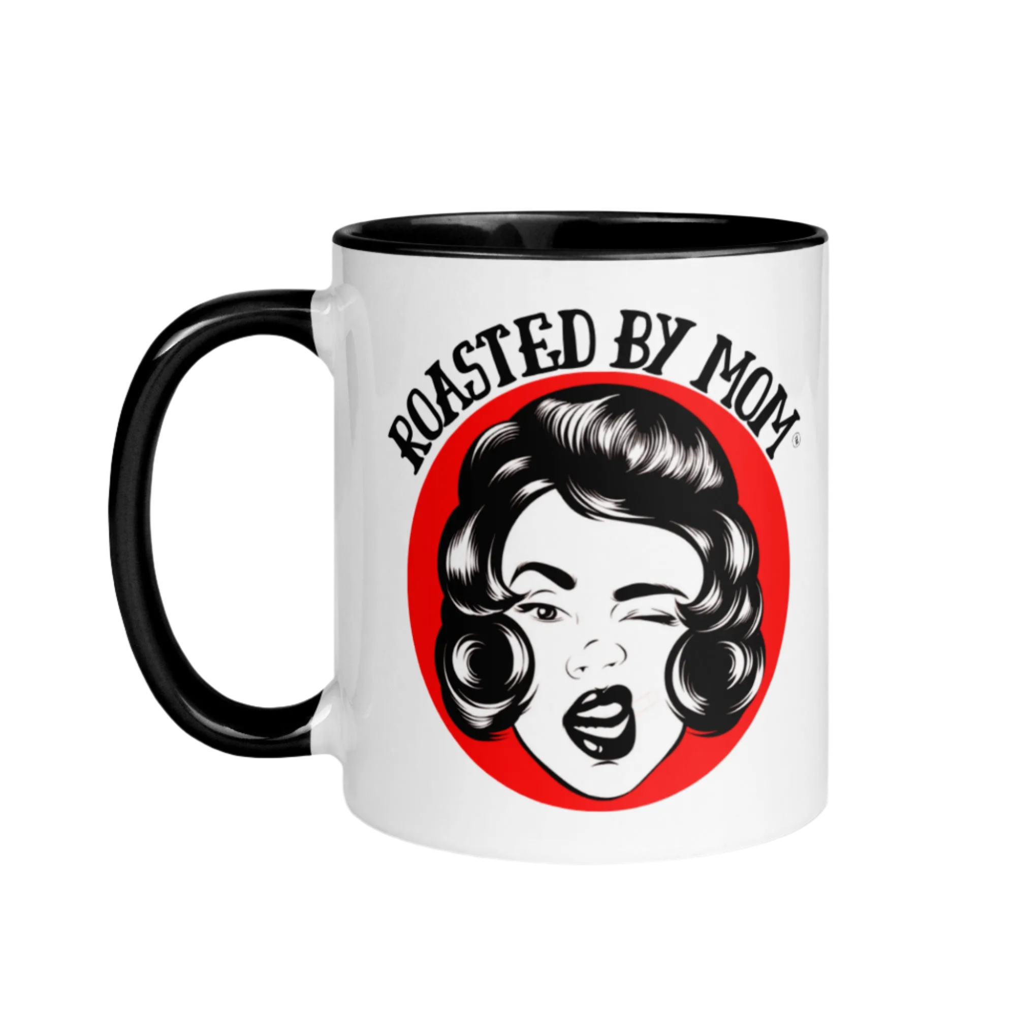 Roasted by Mom Coffee Mug